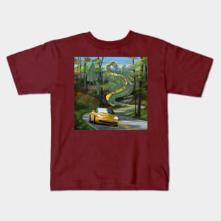 The tail of the dragon Kids T-Shirt